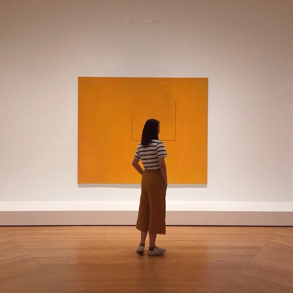 Zara Mustard Double O-Ring Culotte - Picture 1 of 5